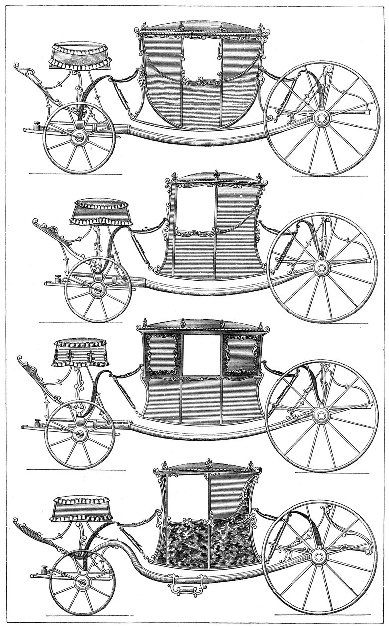 Kočáry, 1885 od Unbekannt