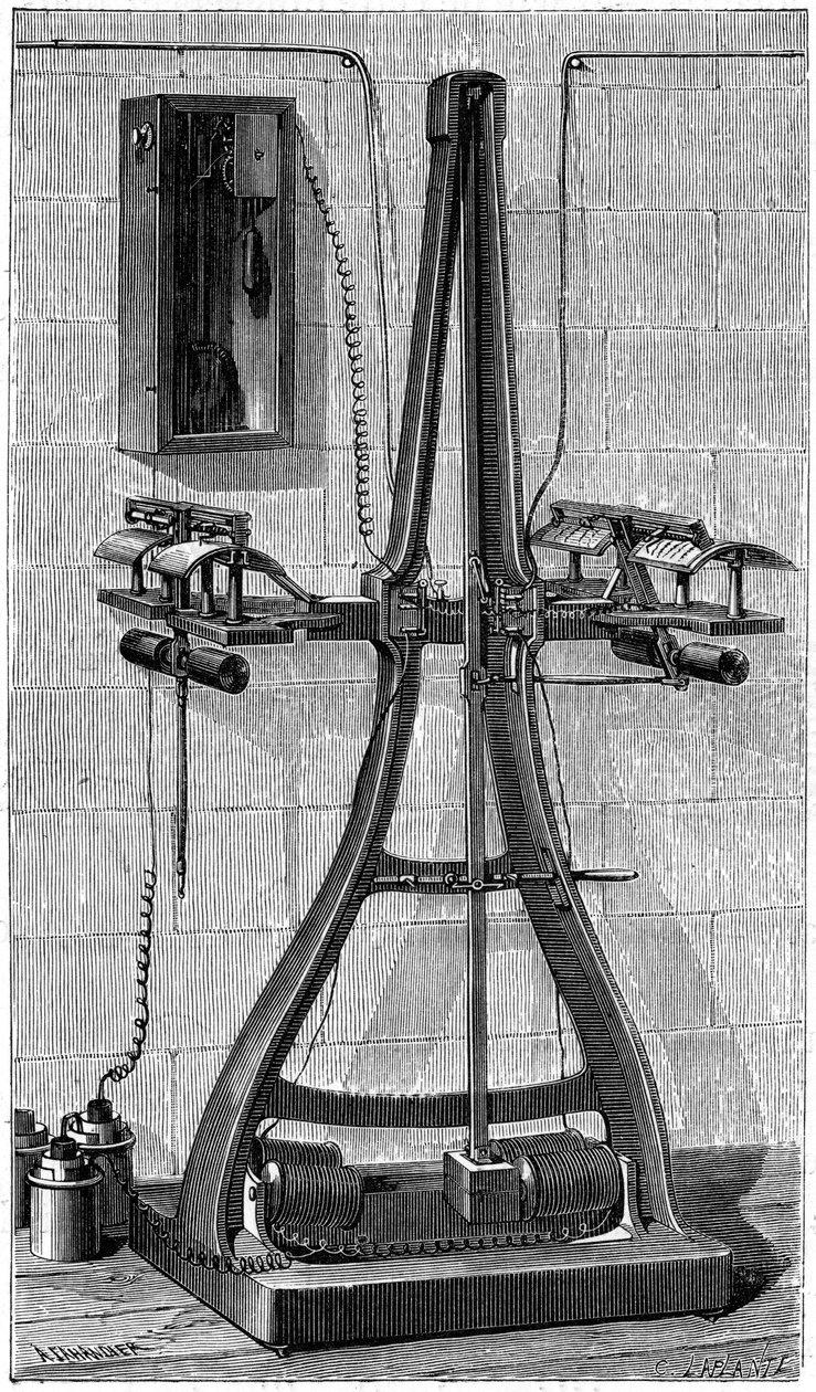 Pantelegraf Casellis, 1874 od Unbekannt