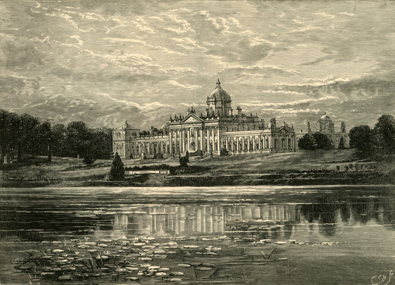 Castle Howard: South Front, 1898. od Unbekannt