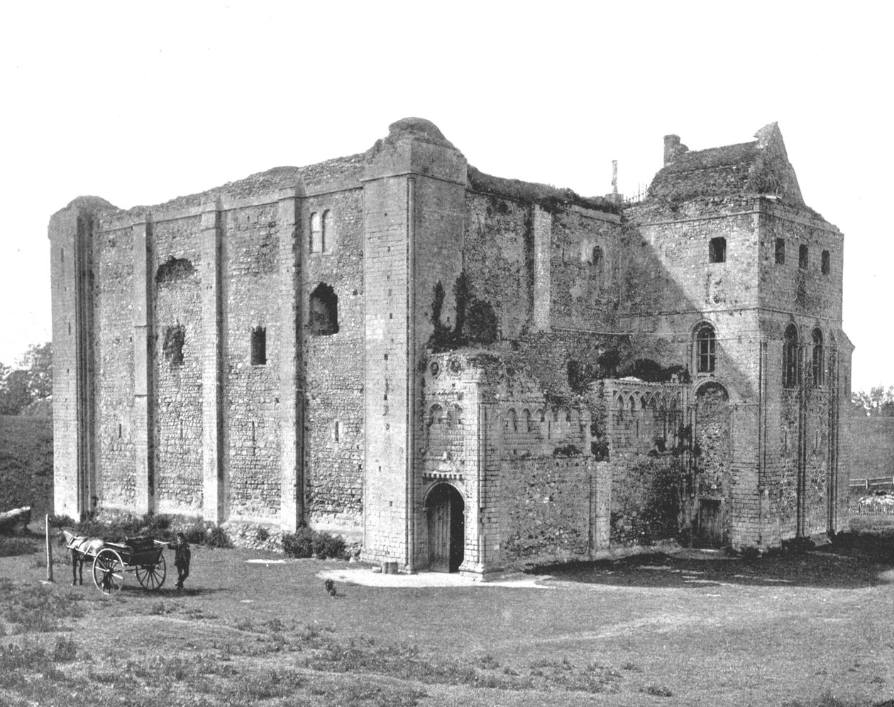 Castle Rising, Norfolk, 1894. od Unbekannt