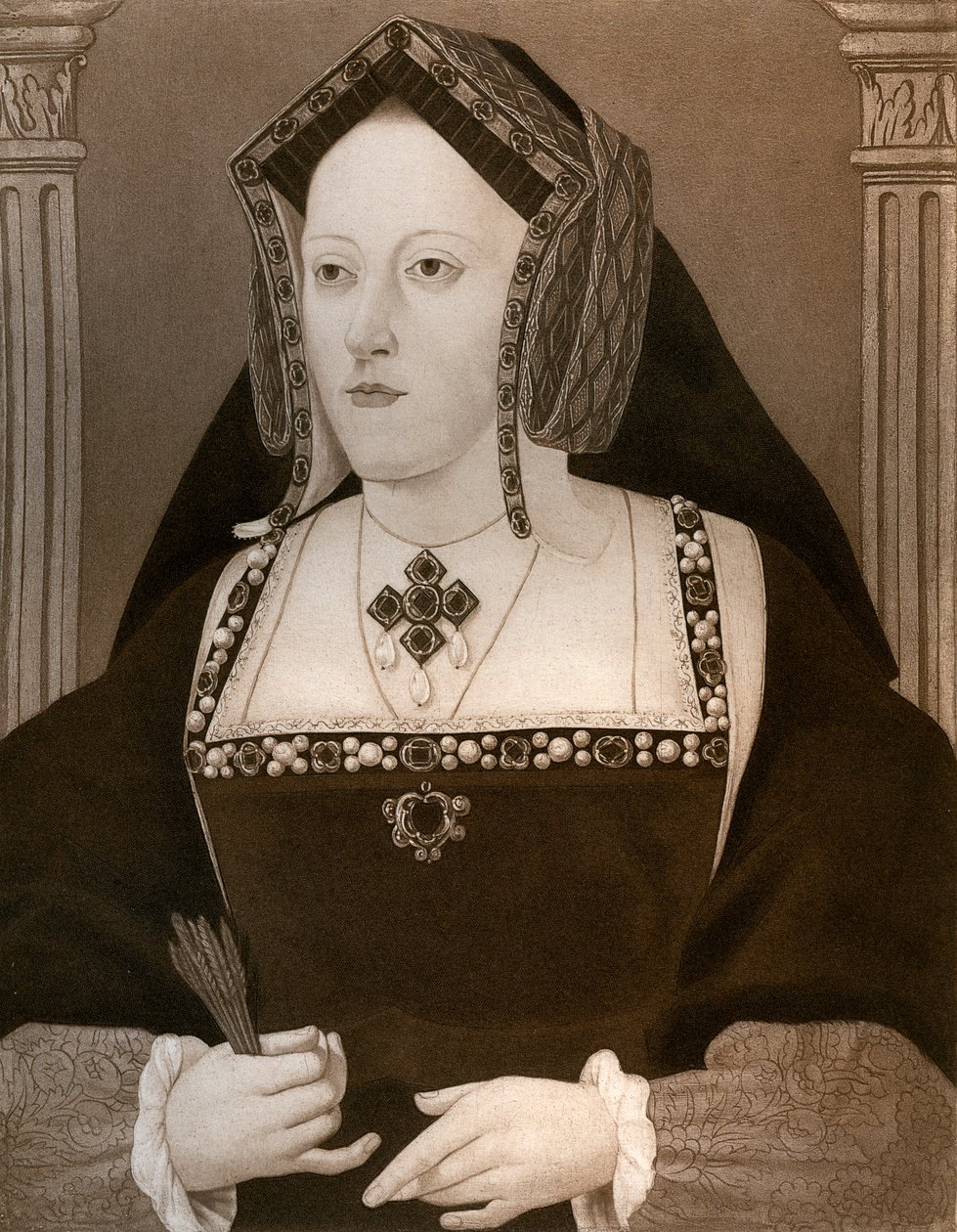 Kateřina Aragonská, c1515, 1902 od Unbekannt