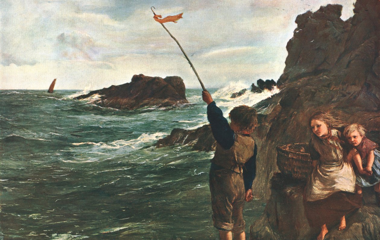 Chytil příliv, c1869, c1902. od Unbekannt