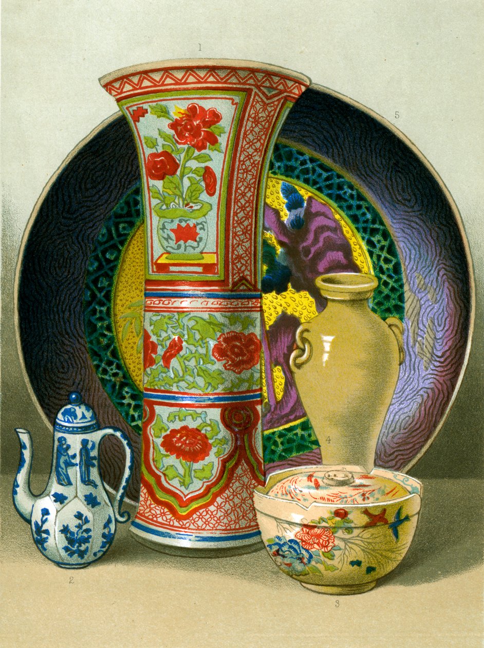 Keramické umění, čínský a japonský porcelán od Unbekannt