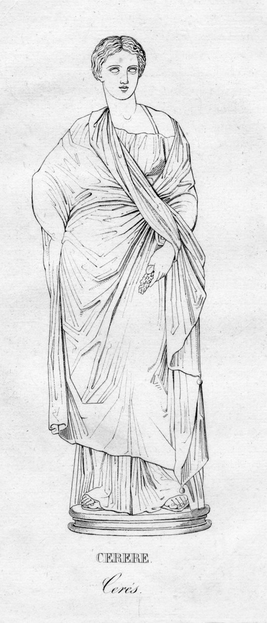 Ceres Cerés, c1850 od Unbekannt