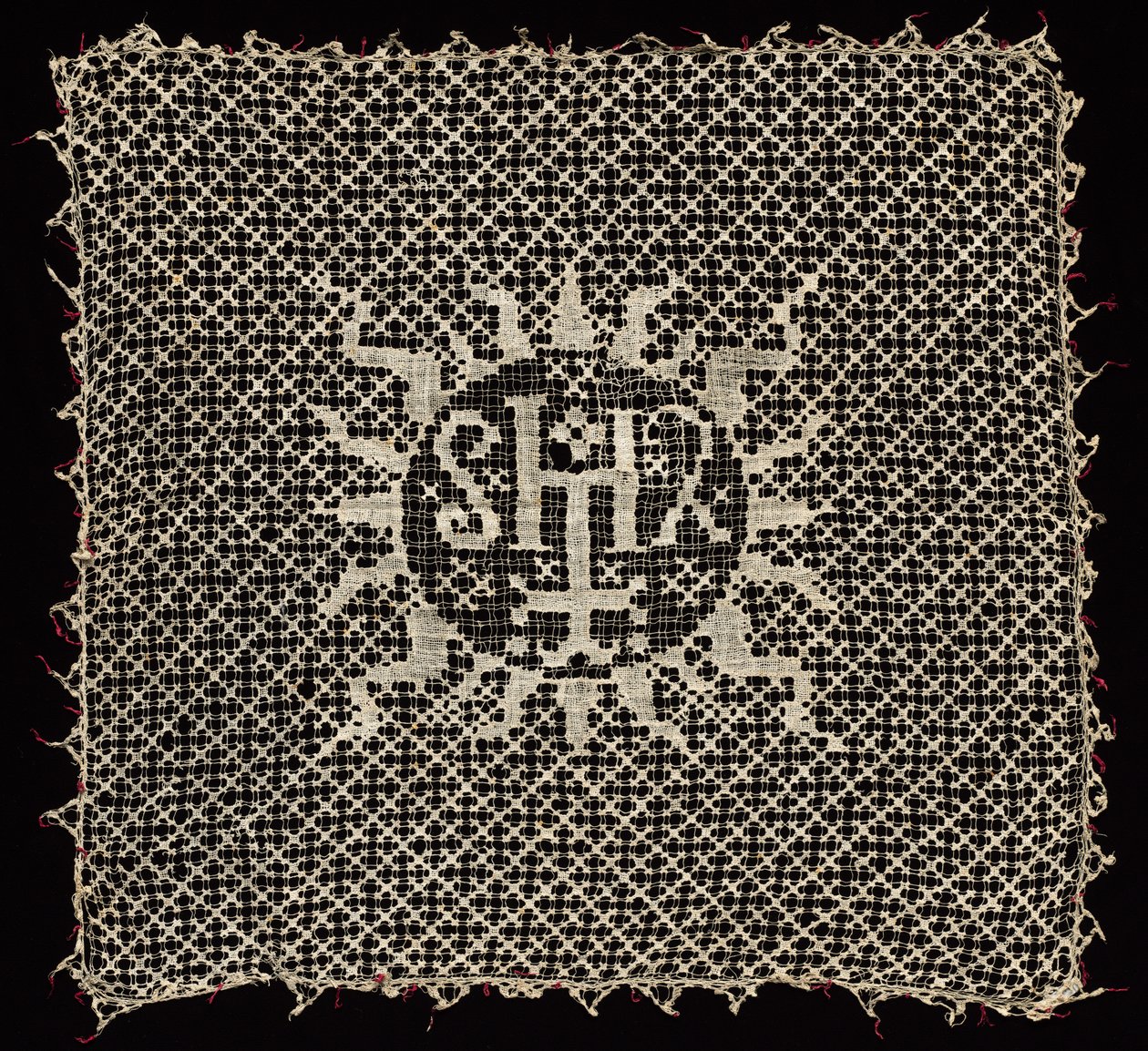 Kalichový závoj s monogramem Krista, 1500s. od Unbekannt