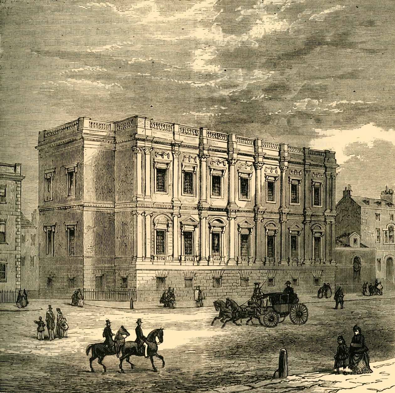 Chapel Royal, Whitehall, Exteriér, 1881. od Unbekannt