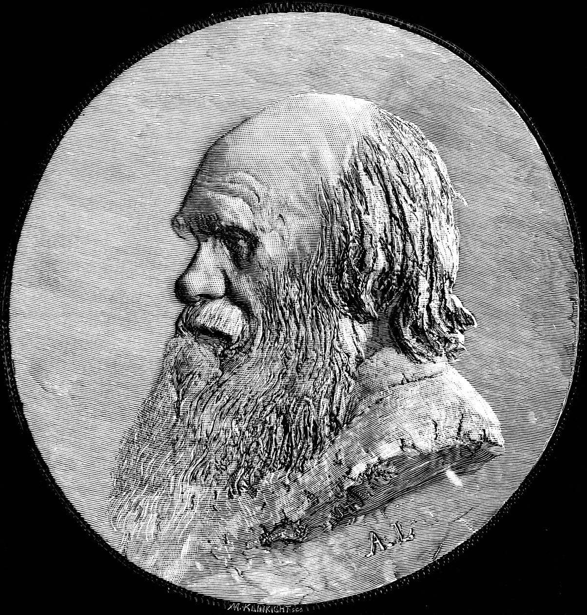 Charles Darwin, 1882 od Unbekannt