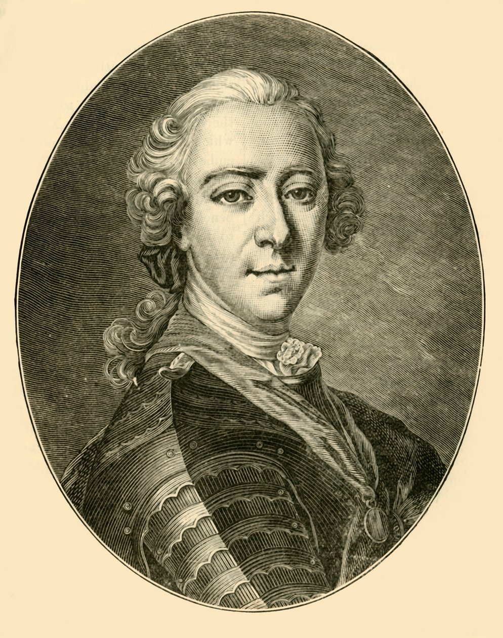 Charles Edward Stuart, The Young Pretender., c1750, 1890. od Unbekannt