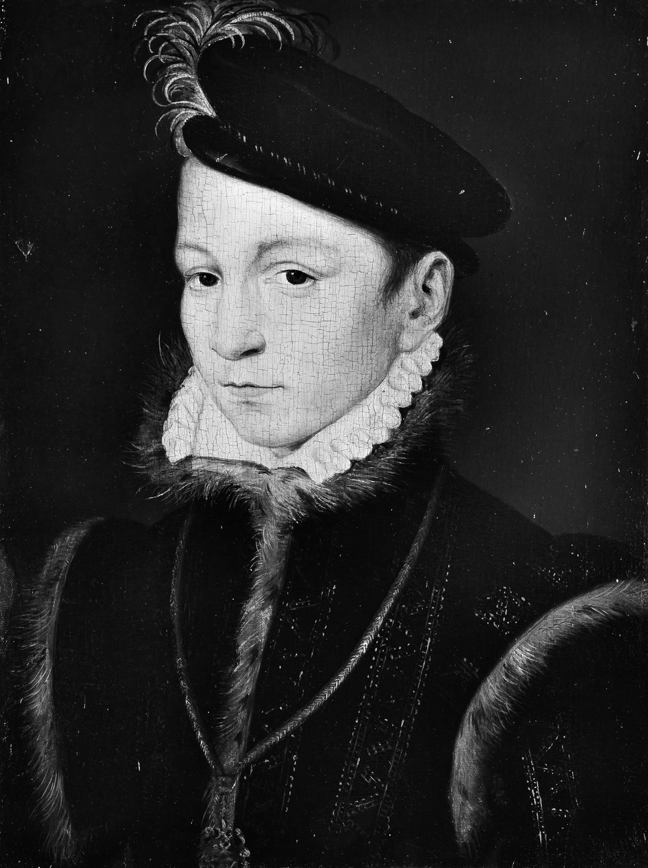 Karel IX 1550-1574, francouzský král. od Unbekannt