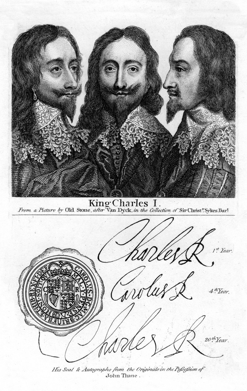 Karel I. Anglický od Unbekannt
