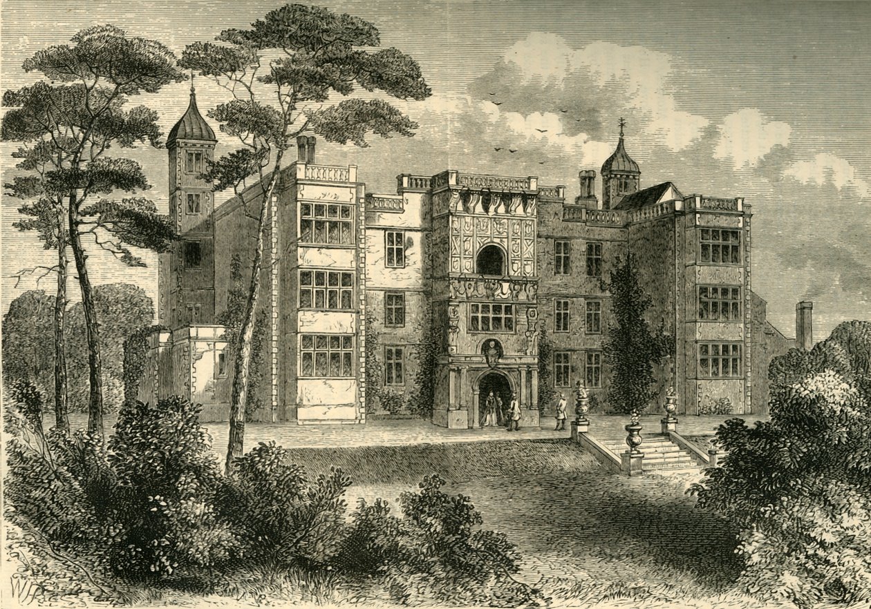 Charlton House v roce 1845, c1878. od Unbekannt