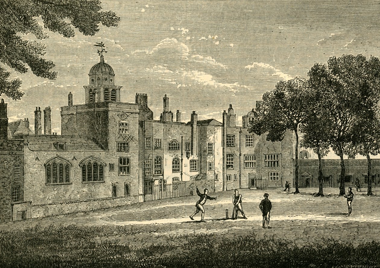 Charterhouse - The Quadrangle, c1872. od Unbekannt