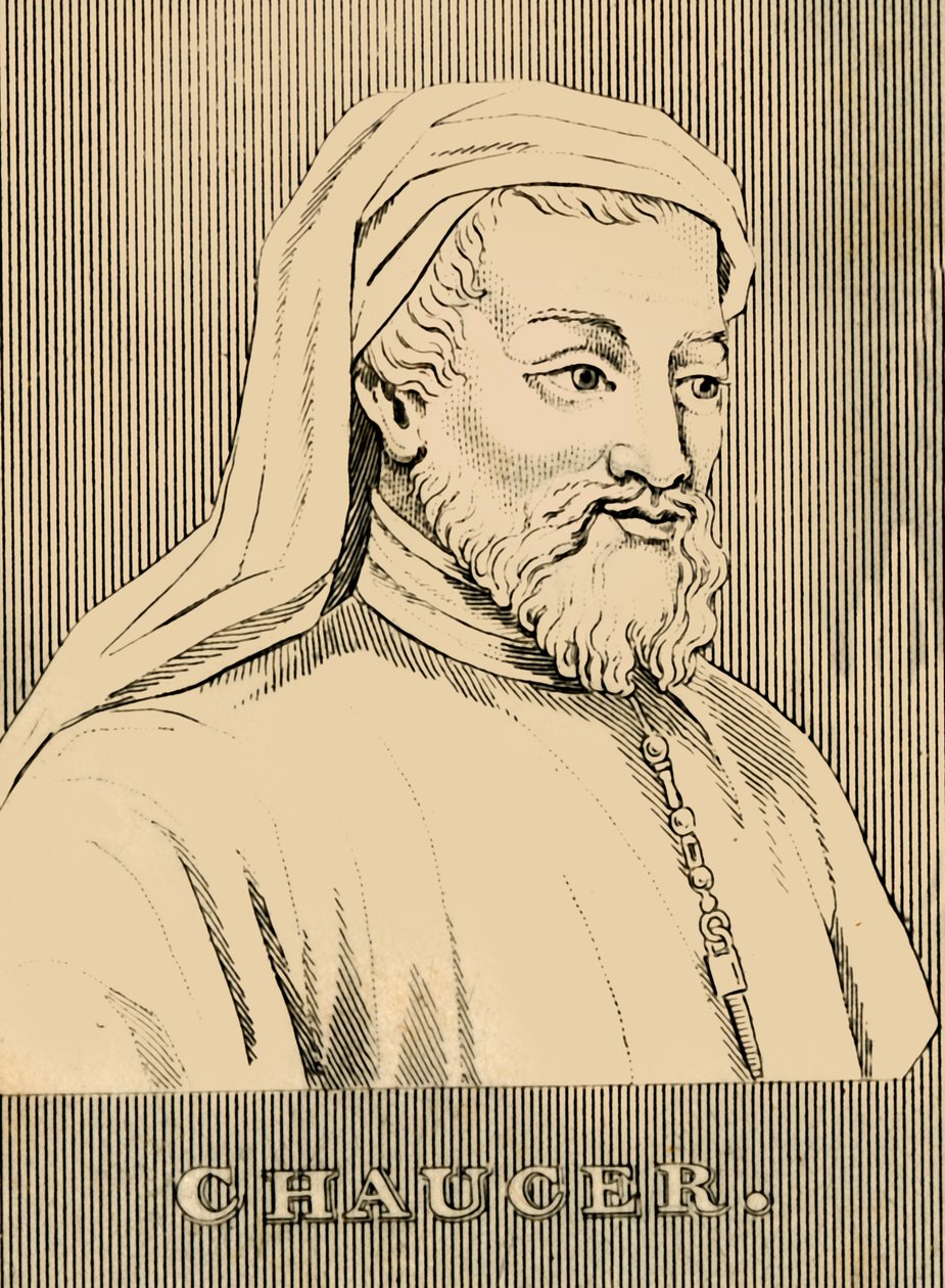 Chaucer, 1343-1400, 1830. od Unbekannt