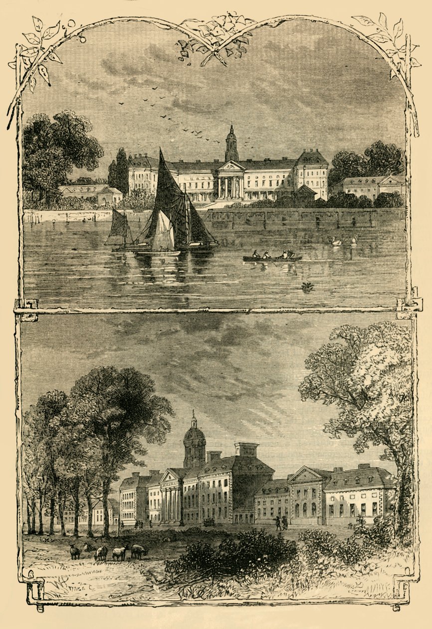 Chelsea Hospital, c1876. od Unbekannt