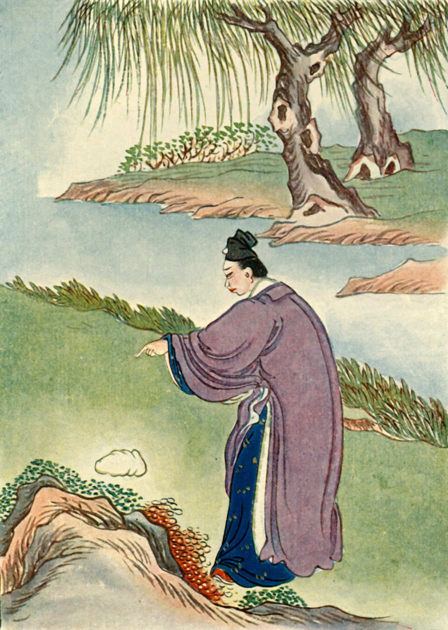 „Chia Tzu-Lung najde kámen“, 1922. od Unbekannt