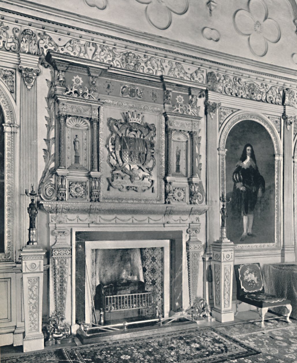 Chimney-Piece at Audley End, 1927 od Unbekannt