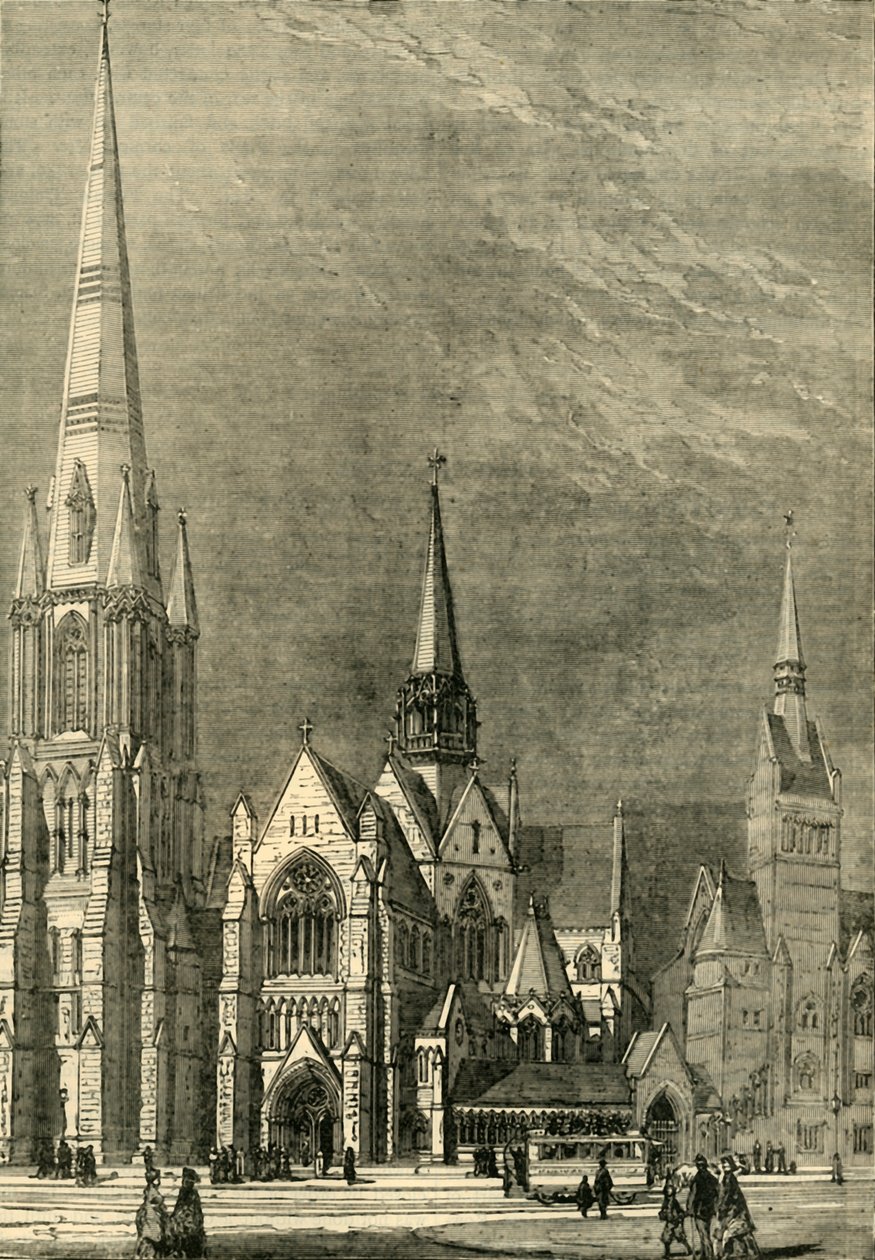 Christ Church, Westminster Bridge Road, c1878. od Unbekannt