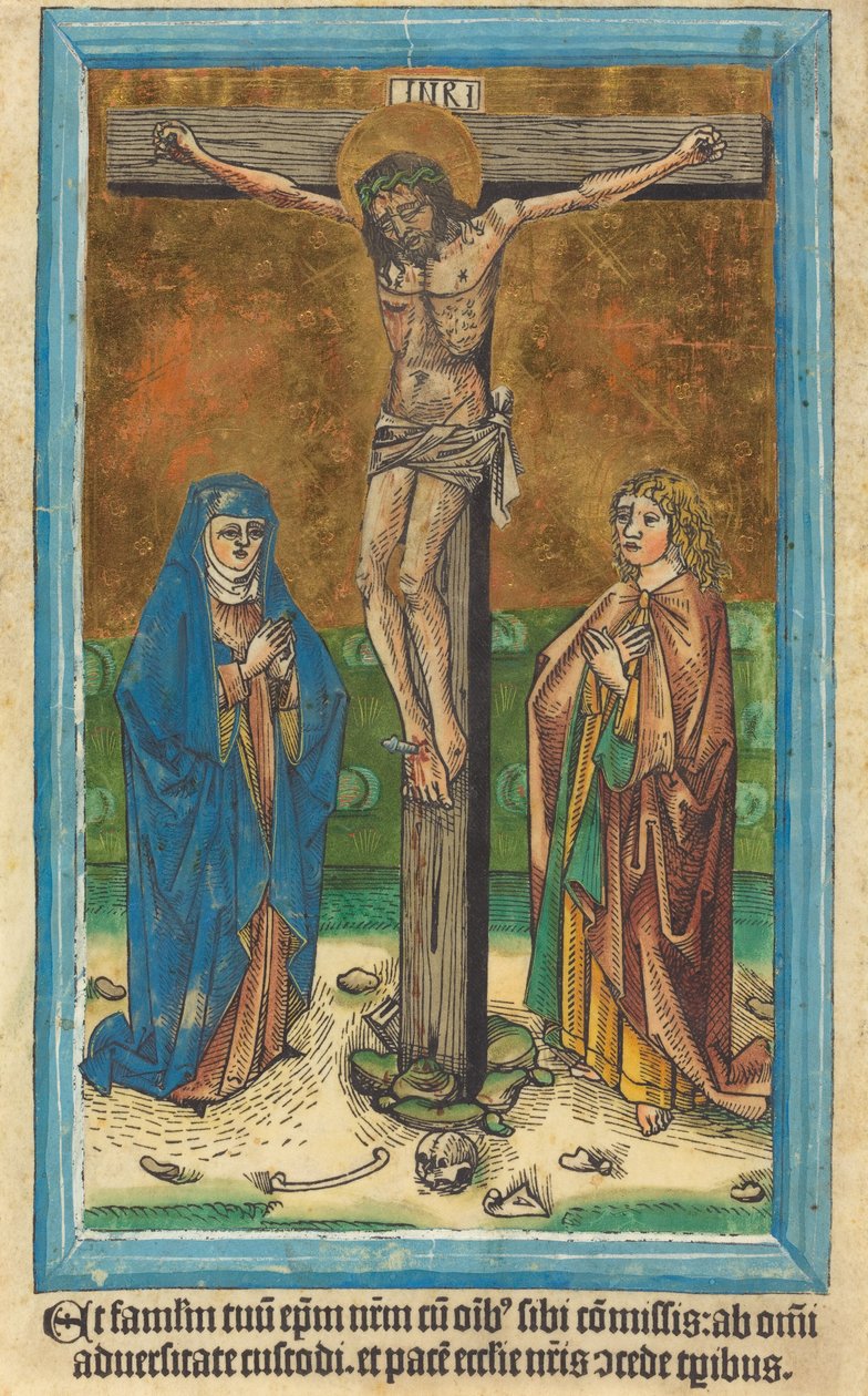 Kristus na kříži, 1485. od Unbekannt