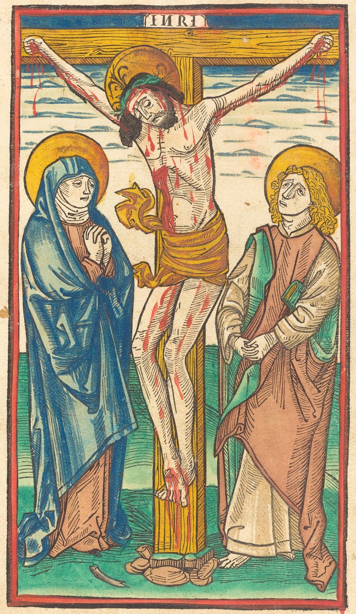 Kristus na kříži, 1485. od Unbekannt