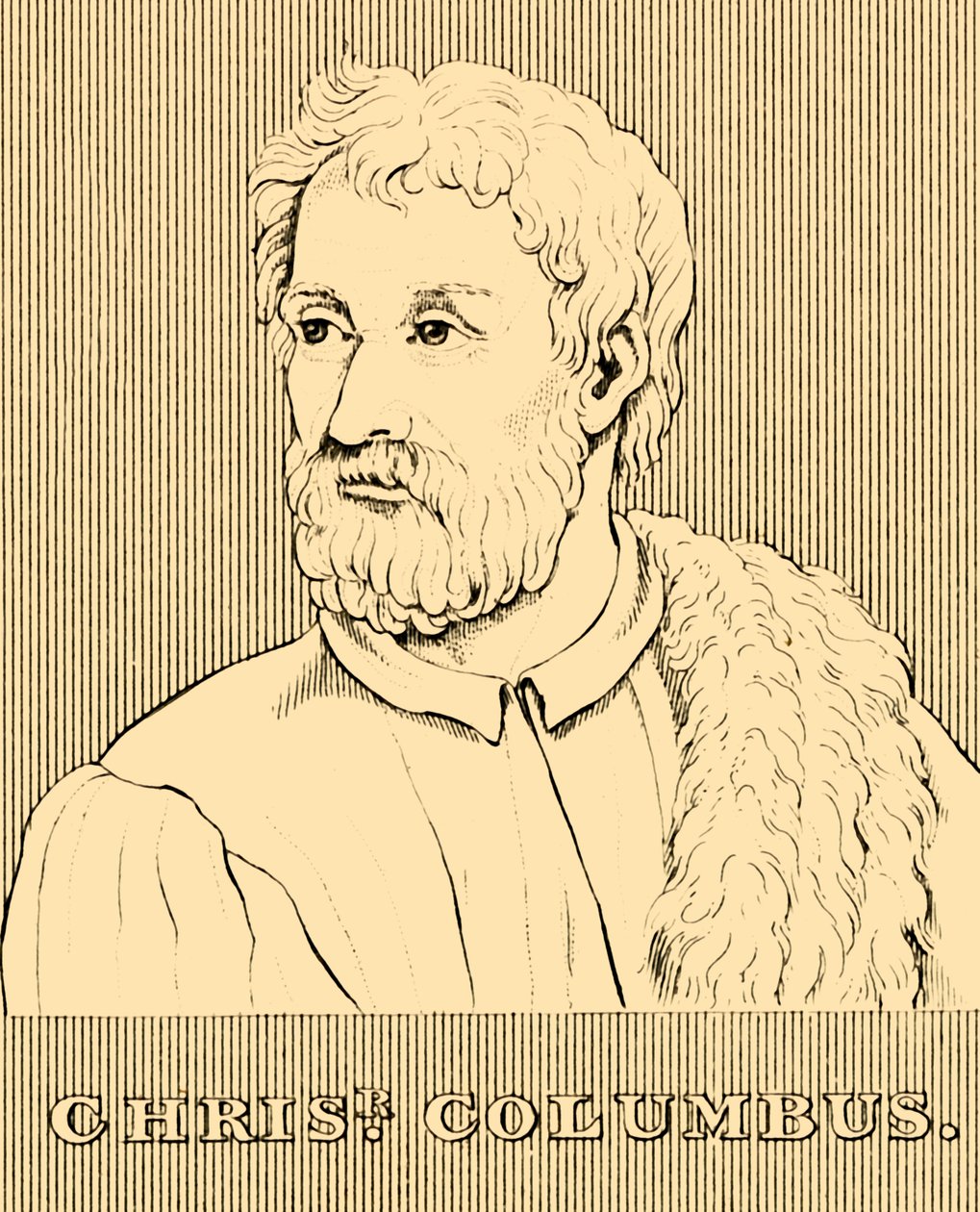 Kryštof Kolumbus, 1451-1506, 1830. od Unbekannt