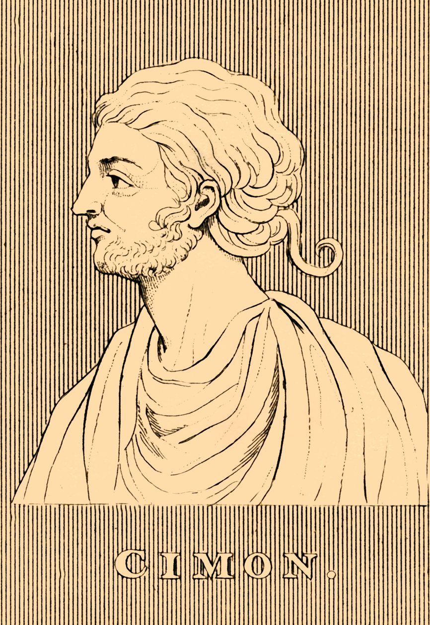 Cimon, c510-450 př.nl, 1830. od Unbekannt