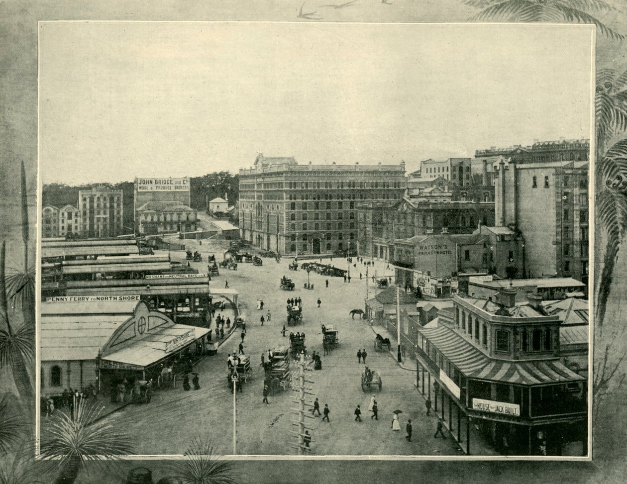 Circular Quay, Sydney, 1901. od Unbekannt