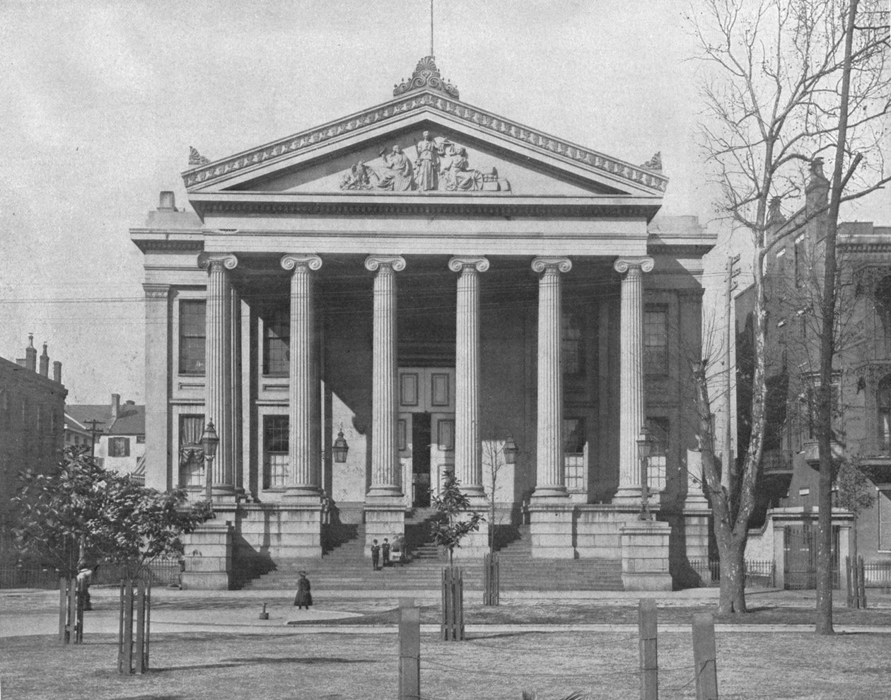 Radnice, New Orleans, Louisiana, USA, c1900. od Unbekannt