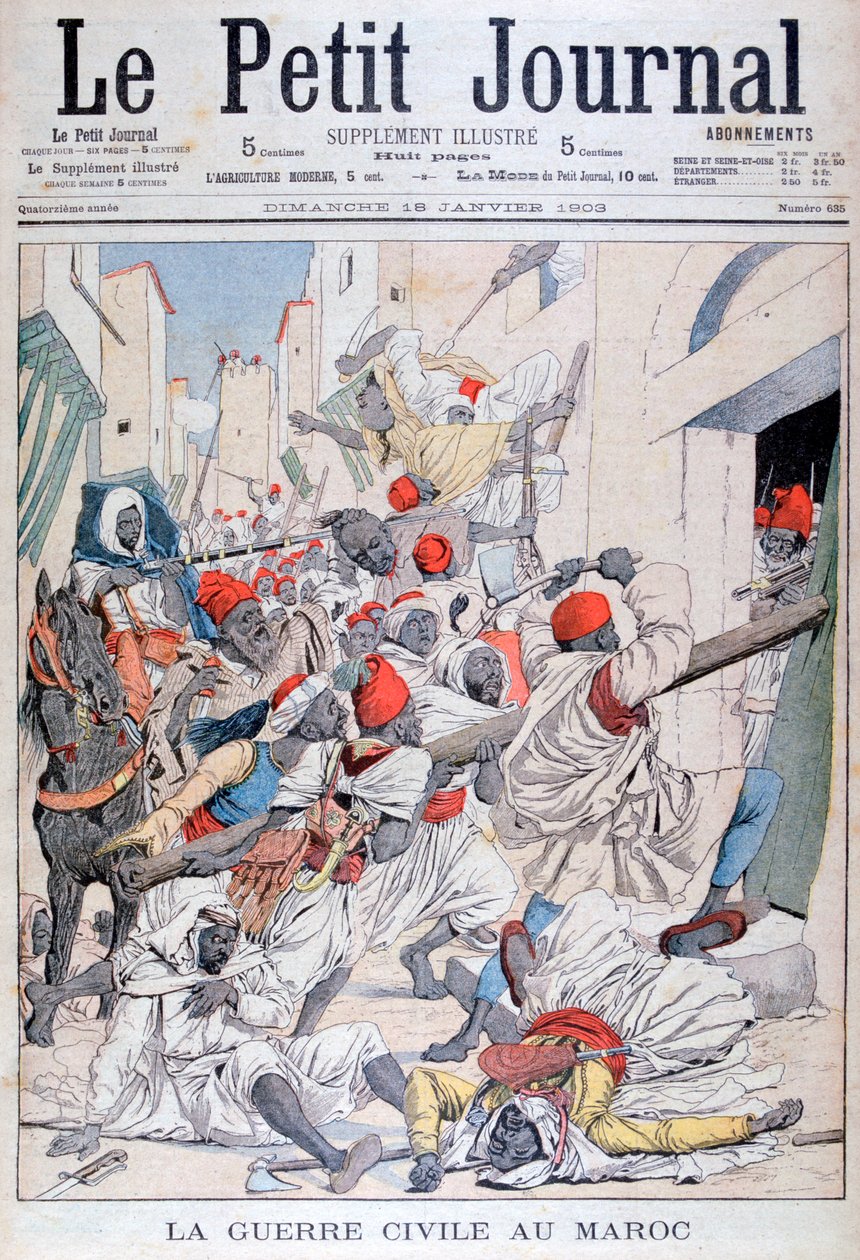 Občanská válka v Maroku, 1903 od Unbekannt