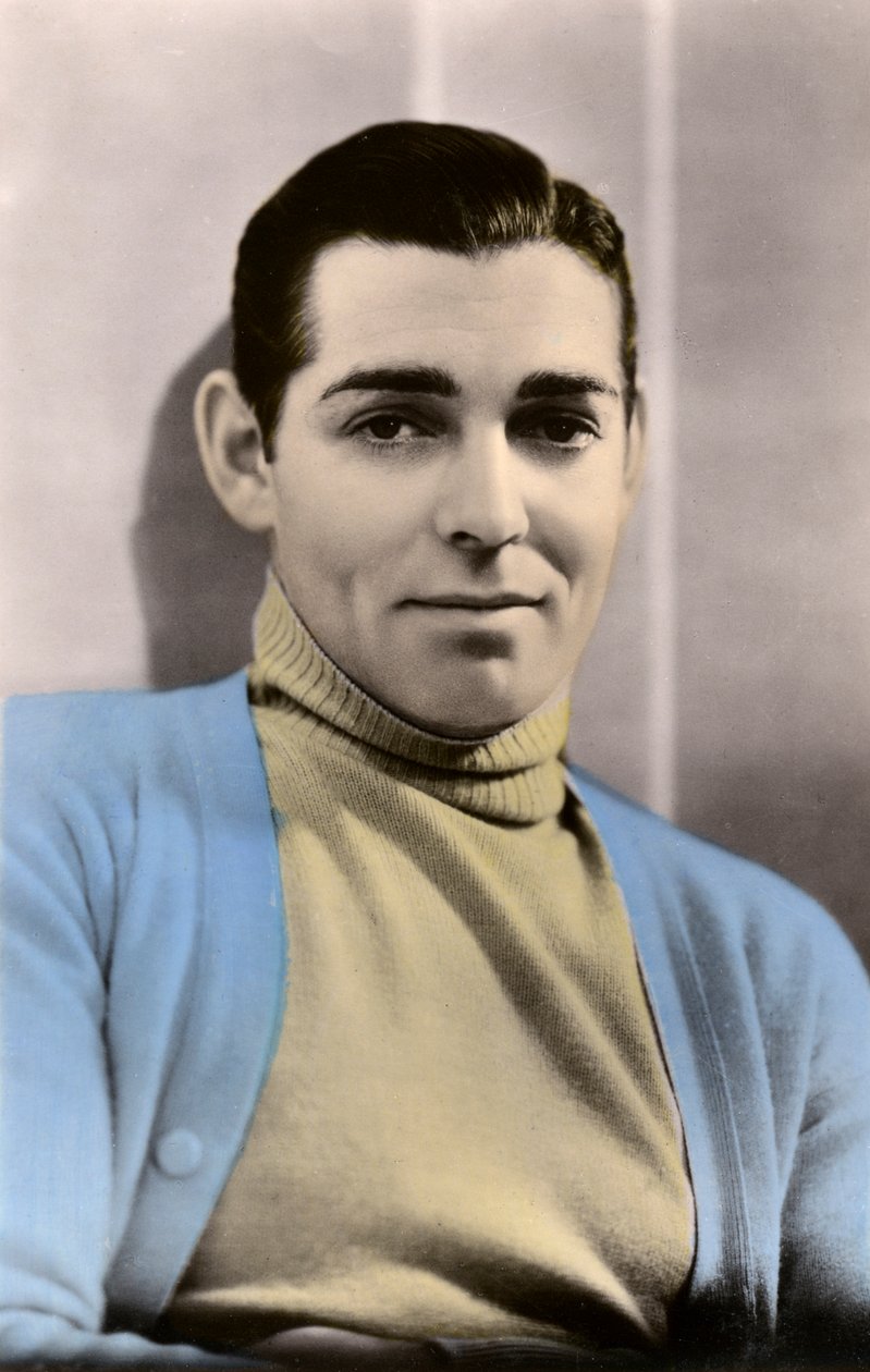 Clark Gable 1901-1960, americký herec, 20. století od Unbekannt