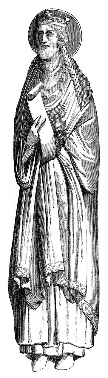 Clotaire I 497-560, král Franků, 1849 od Unbekannt