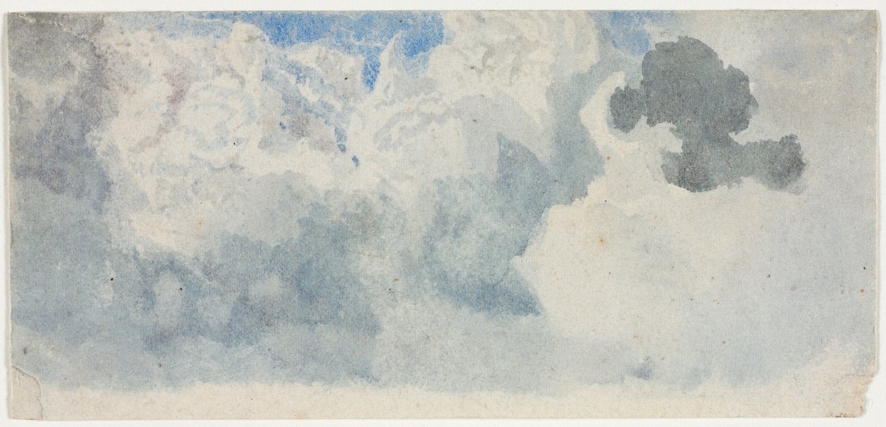 Cloud Study, 1800s. od Unbekannt