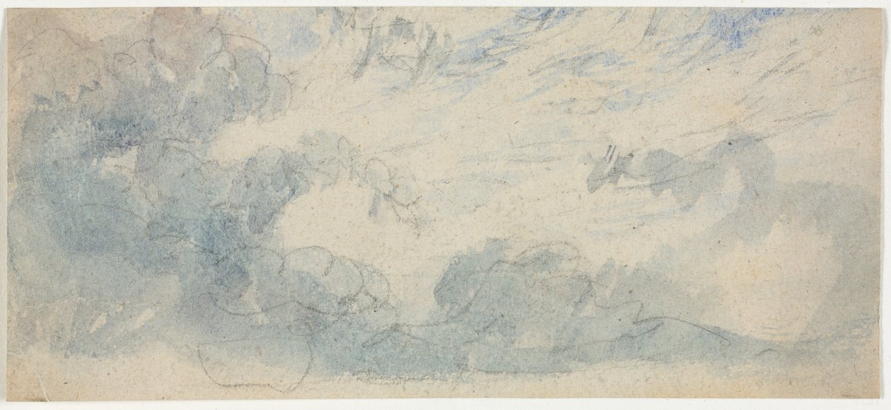 Cloud Study, 1800s. od Unbekannt