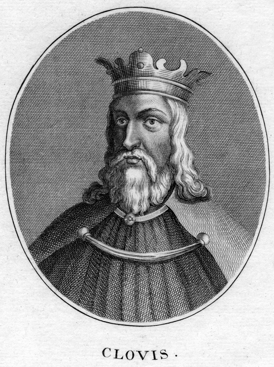 Clovis, král Franků od Unbekannt