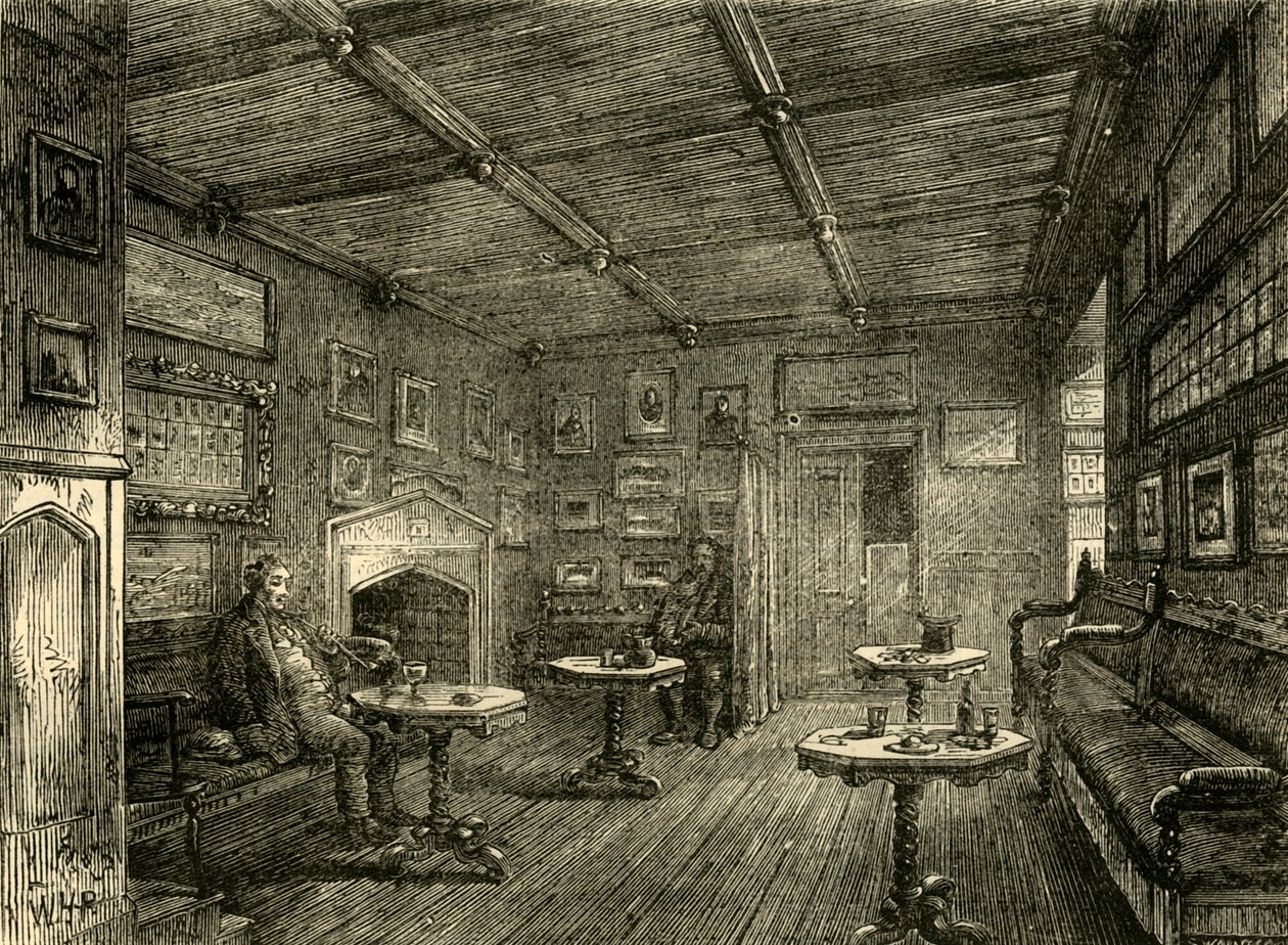 Kavárna v St. Johns Gate, c1872. od Unbekannt