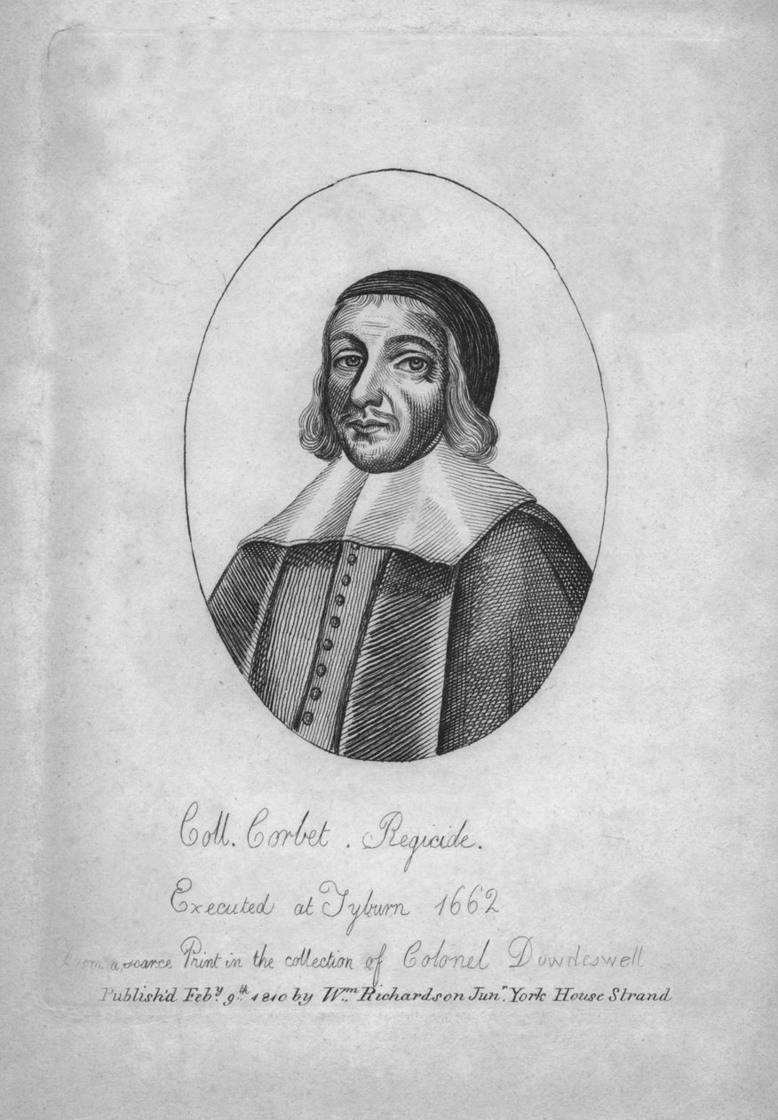 Coll. Corbet. Regicide, 1810. od Unbekannt