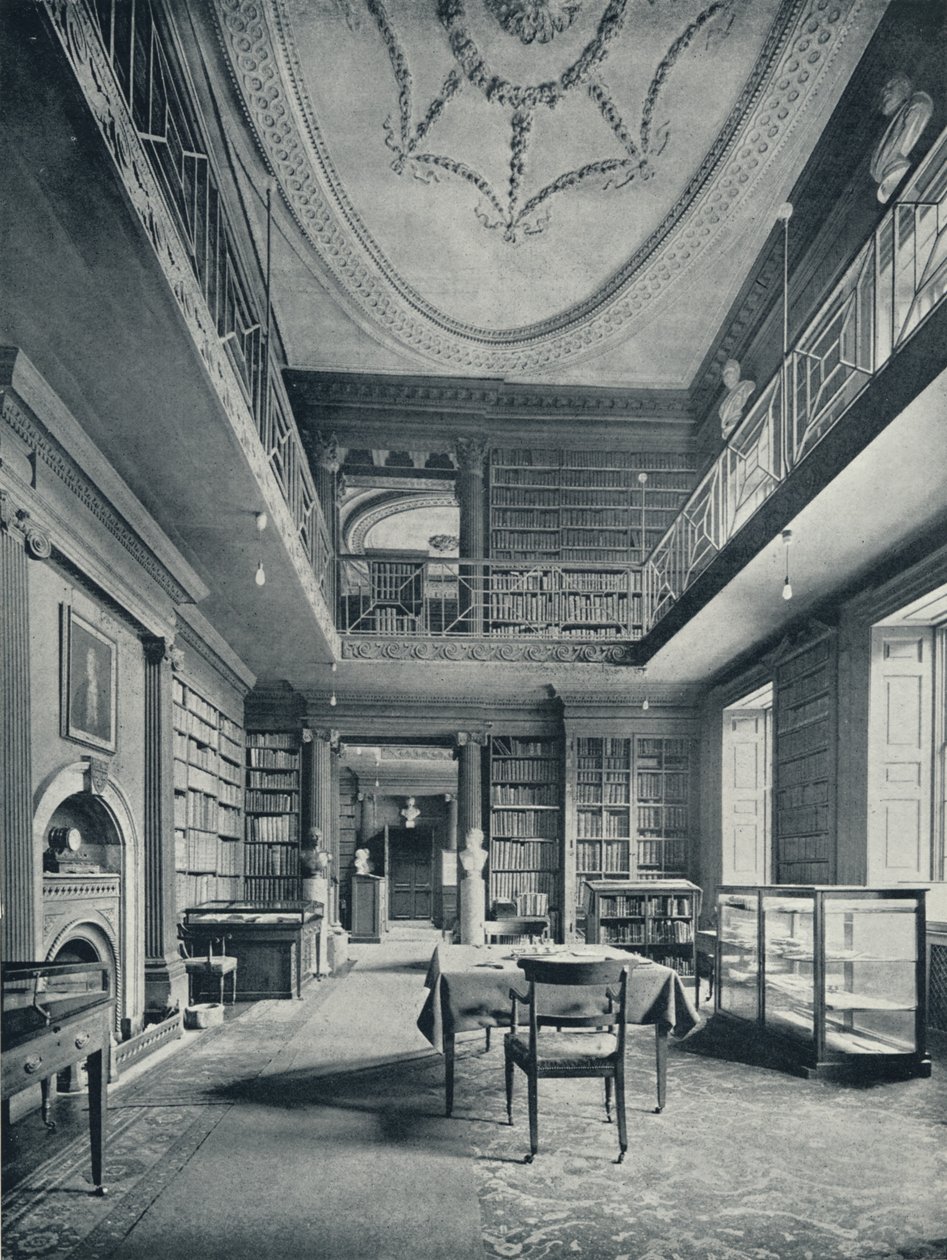 College Library: The Central Portion, 1926 od Unbekannt