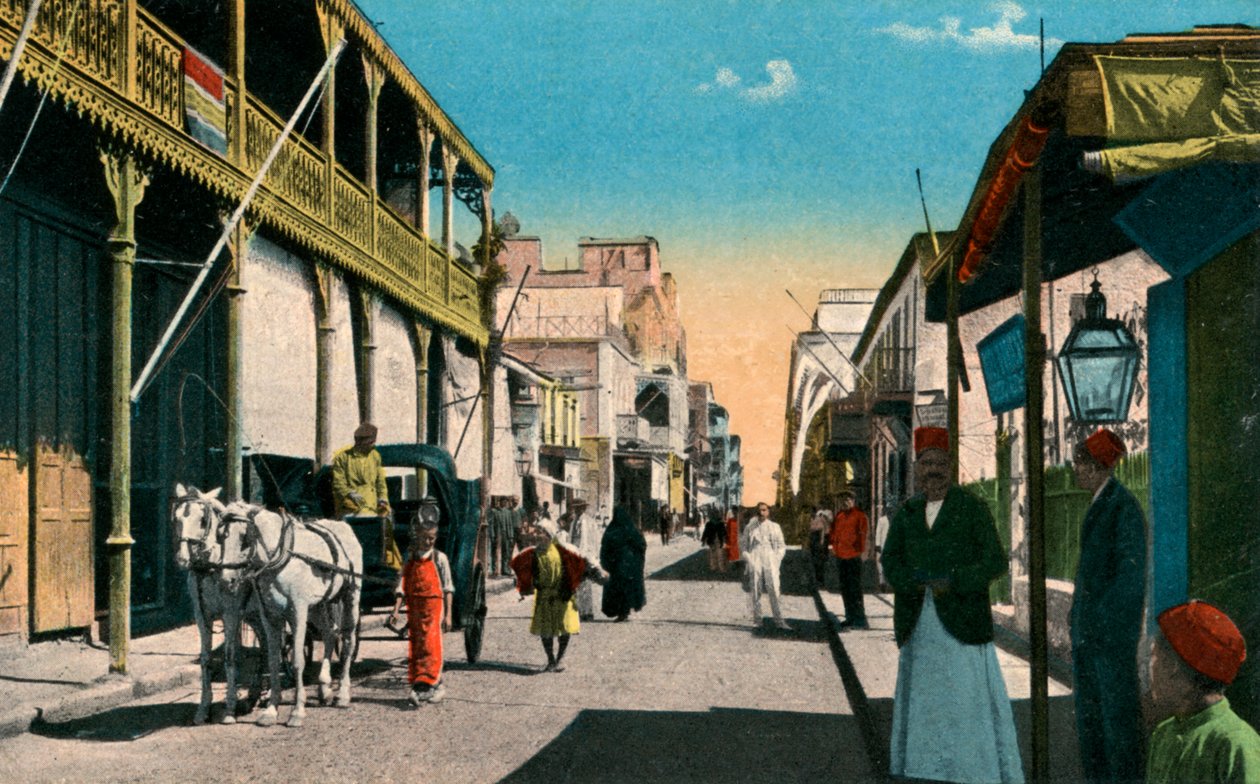 Colmar Street, Suez, Egypt, 20. století od Unbekannt