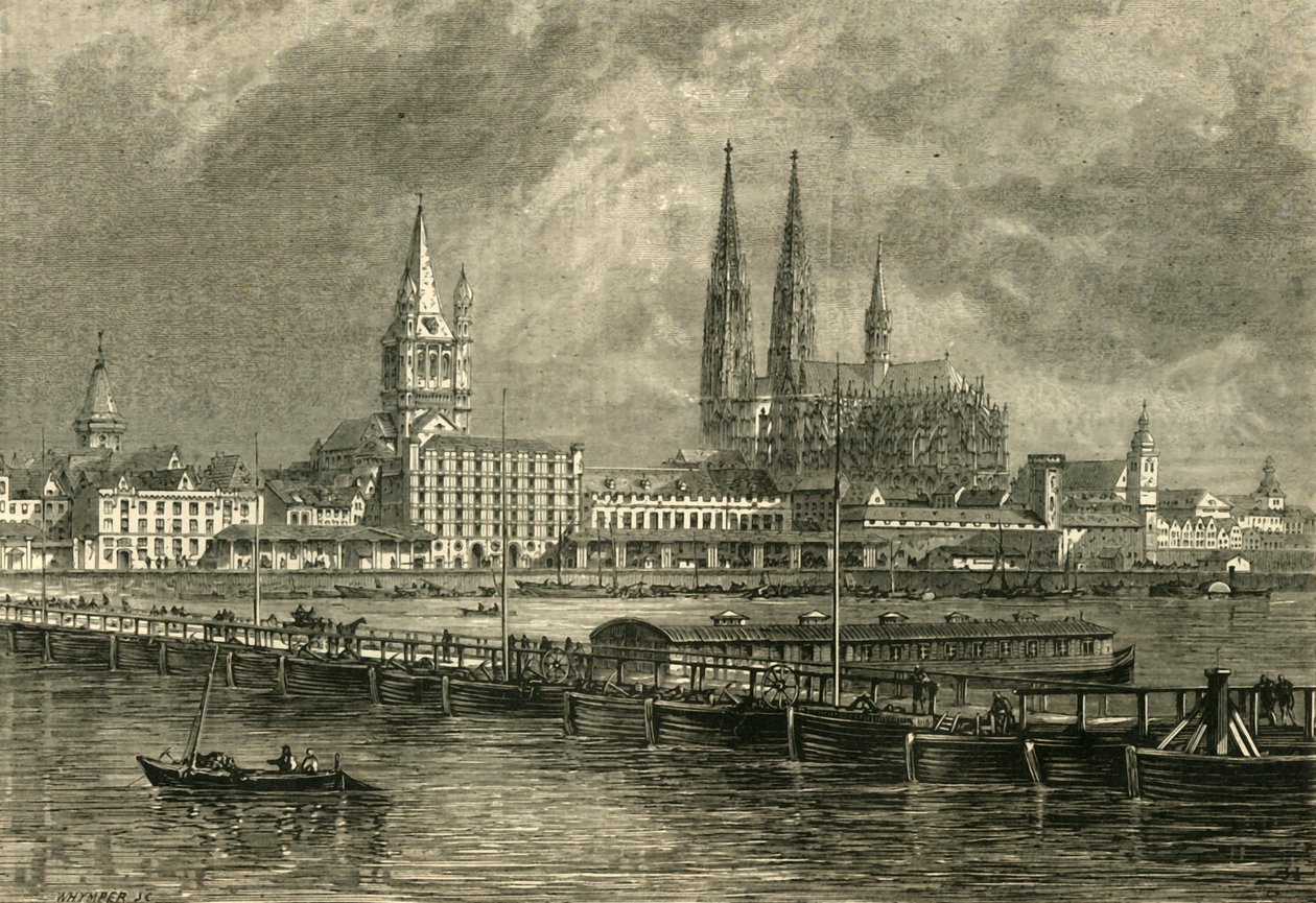 Kolín nad Rýnem, 1881. od Unbekannt