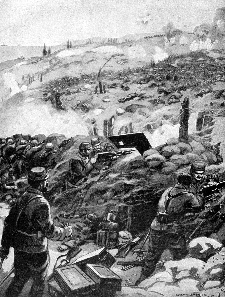 Boj v Dardanelách, Achi Baba, 1915 od Unbekannt