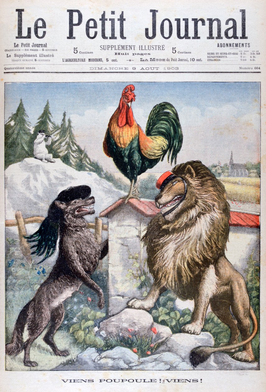 Pojď kohoutku, pojď!, 1903 od Unbekannt