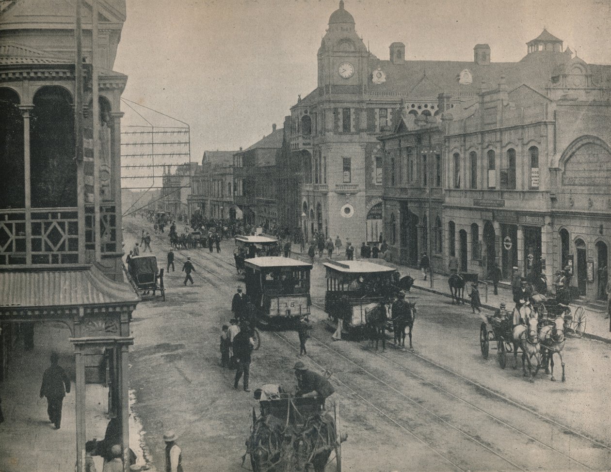 Commissioner Street, Johannesburg, kolem roku 1900. od Unbekannt