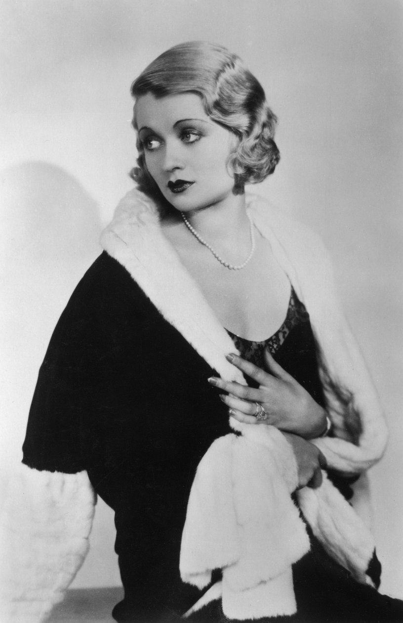 Constance Bennett 1904-1965, americká herečka, 20. století od Unbekannt