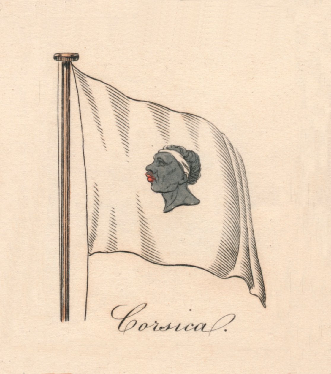 Korsika, 1838 od Unbekannt