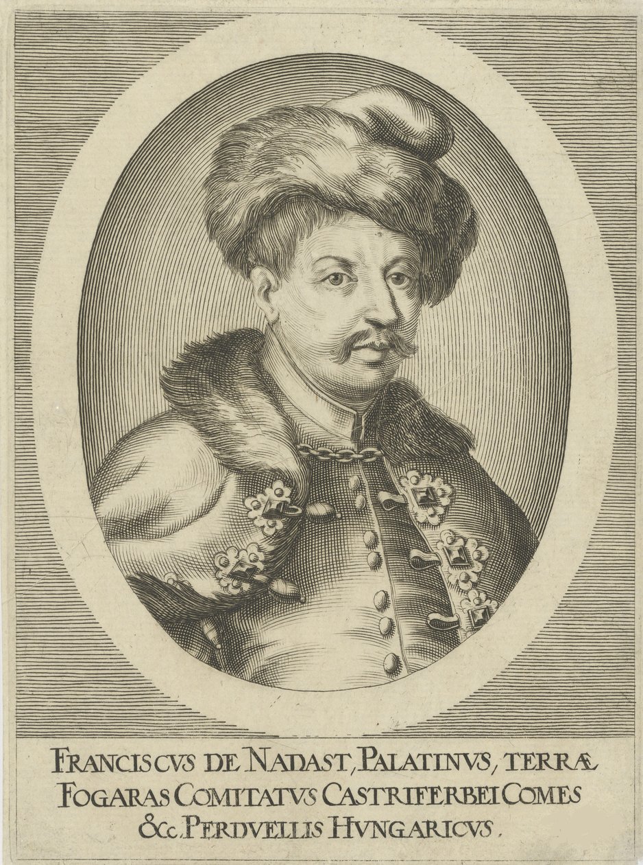 Hrabě Ferenc Nádasdy 1625-1671, 1677. od Unbekannt