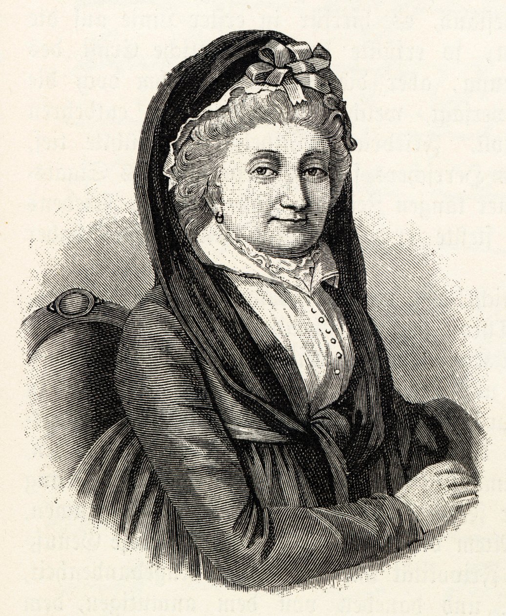 Hraběnka Sophie Marie von Voss 1729-1814. od Unbekannt