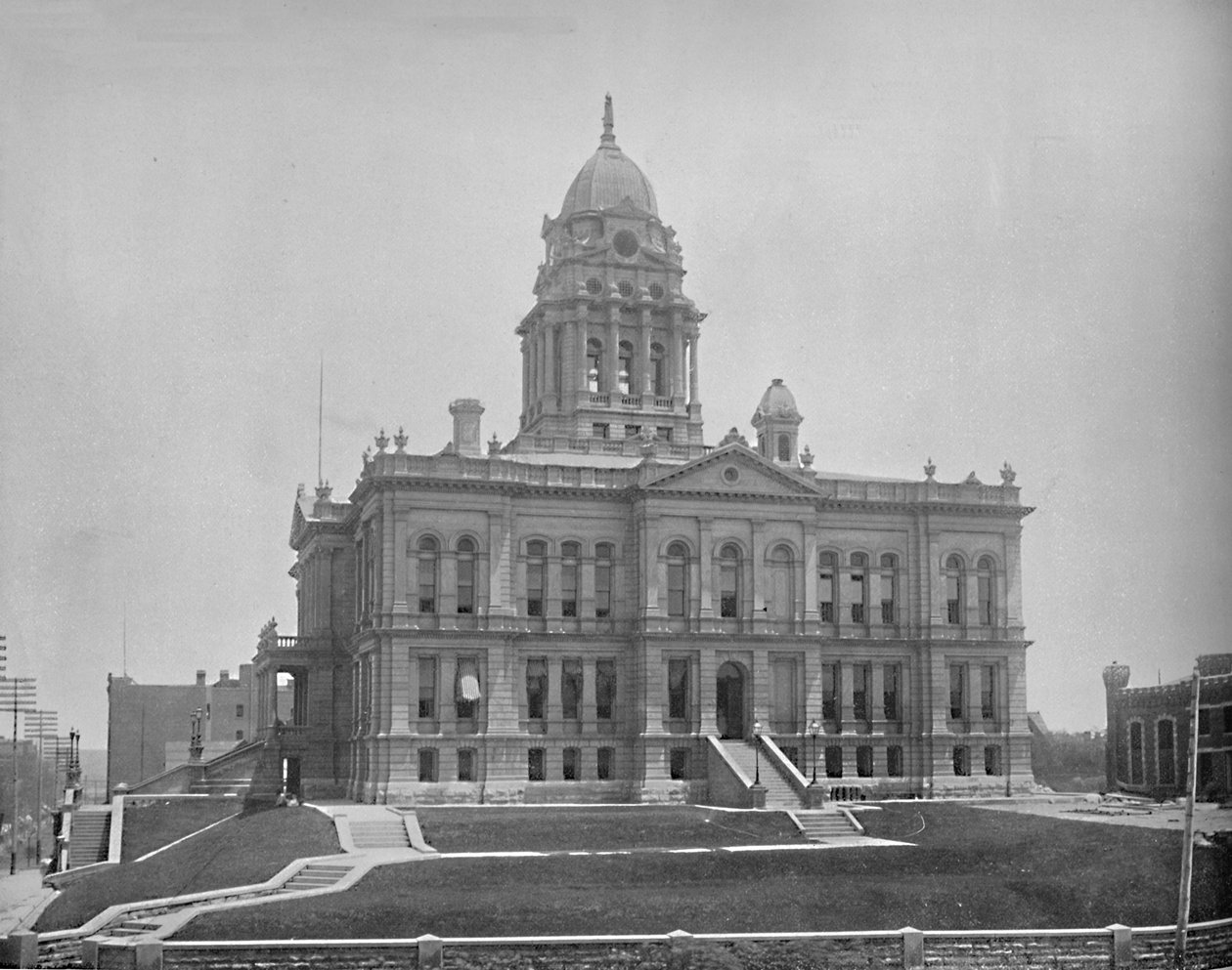 Court House, Omaha, Nebraska, c1897. od Unbekannt