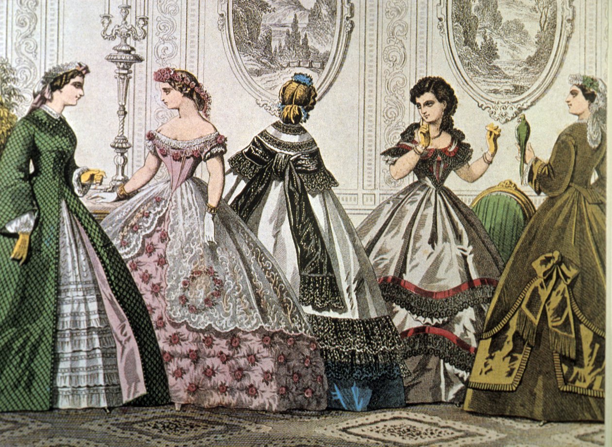 Krinolíny z roku 1850. od Unbekannt