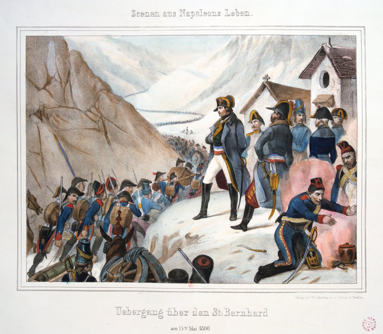 Přejezd St Bernard, 15. května 1800 od Unbekannt