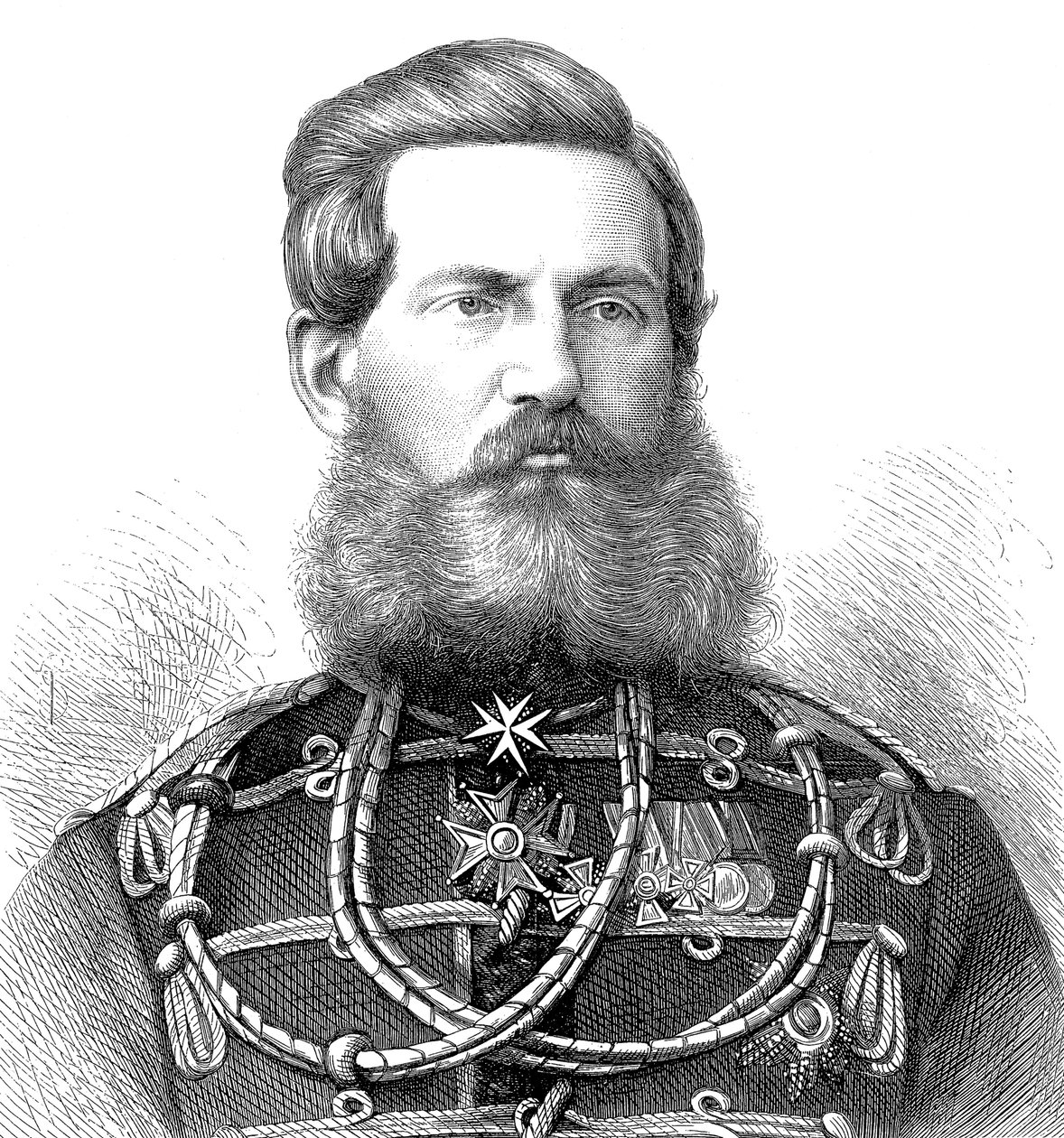 Korunní princ Frederick William z Pruska, 1870. od Unbekannt