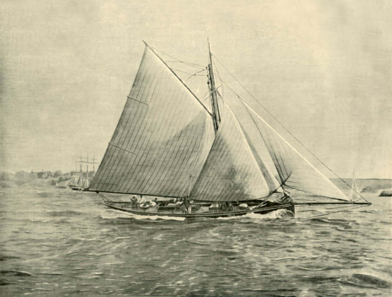 Plavba v Port Jackson, 1901. od Unbekannt
